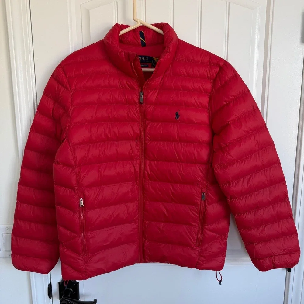 Polo Ralph Lauren Colden‎ Jacket Packable Puffer Performance Mens Medium NWT